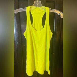 Lululemon yellow tank top
